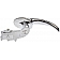 Help! By Dorman Interior Door Handle - Lever Plastic Silver Single - 91088
