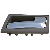 Help! By Dorman Interior Door Handle - Plastic Dark Gray Housing With Silver Lever Single - 90870