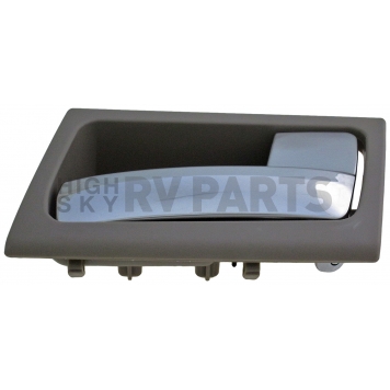 Help! By Dorman Interior Door Handle - Plastic Dark Gray Housing With Silver Lever Single - 90870