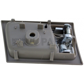 Help! By Dorman Interior Door Handle - Plastic Dark Gray Housing With Silver Lever Single - 90870-1