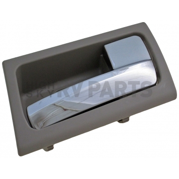 Help! By Dorman Interior Door Handle - Plastic Dark Gray Housing With Silver Lever Single - 90870-2