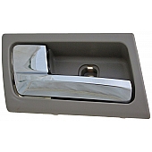 Help! By Dorman Interior Door Handle - Plastic Dark Gray Housing With Silver Lever Single - 90871