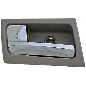Help! By Dorman Interior Door Handle - Plastic Dark Gray Housing With Silver Lever Single - 90871