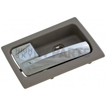 Help! By Dorman Interior Door Handle - Plastic Dark Gray Housing With Silver Lever Single - 90871-2