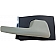 Help! By Dorman Interior Door Handle - Lever Plastic Beige Single - 90872