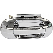Help! By Dorman Exterior Door Handle - Plastic Silver Single - 91092