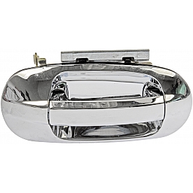 Help! By Dorman Exterior Door Handle - Plastic Silver Single - 91092
