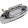 Help! By Dorman Exterior Door Handle - Plastic Silver Single - 91092