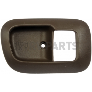 Help! By Dorman Interior Door Handle Bezel - Oak Plastic - 80504