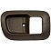 Help! By Dorman Interior Door Handle Bezel - Oak Plastic - 80504