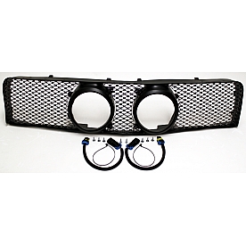 Street Scene Grille - Black Chrome  Steel - 95076590