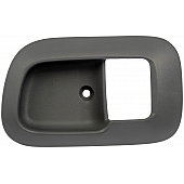 Help! By Dorman Interior Door Handle Bezel - Gray Plastic - 80507
