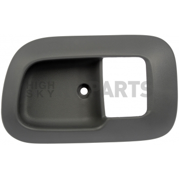 Help! By Dorman Interior Door Handle Bezel - Gray Plastic - 80507