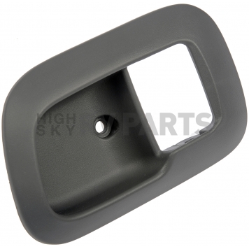 Help! By Dorman Interior Door Handle Bezel - Gray Plastic - 80507-2