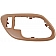 Help! By Dorman Interior Door Handle Bezel - Beige Plastic - 81910