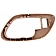 Help! By Dorman Interior Door Handle Bezel - Beige Plastic - 81910