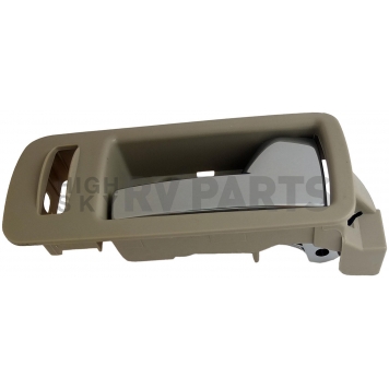 Help! By Dorman Interior Door Handle - Plastic Beige Housing With Silver Lever Single - 90894