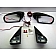 Street Scene Exterior Mirror Manual Oval Set Of 2 - 95015851