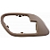 Help! By Dorman Interior Door Handle Bezel - Tan Plastic - 81912