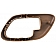 Help! By Dorman Interior Door Handle Bezel - Tan Plastic - 81912