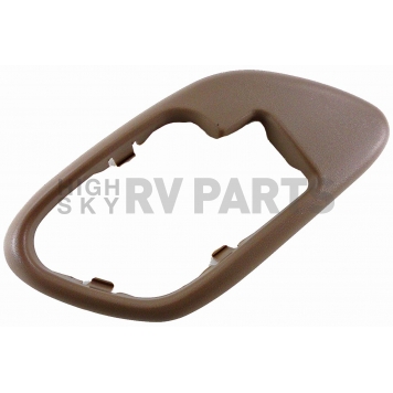 Help! By Dorman Interior Door Handle Bezel - Tan Plastic - 81912-2