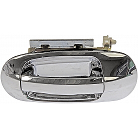 Help! By Dorman Exterior Door Handle - Plastic Silver Single - 91095