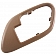 Help! By Dorman Interior Door Handle Bezel - Beige Plastic - 81913