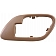 Help! By Dorman Interior Door Handle Bezel - Tan Plastic - 81914