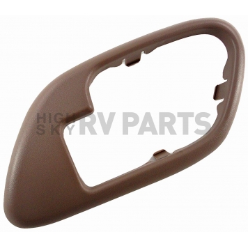 Help! By Dorman Interior Door Handle Bezel - Tan Plastic - 81914-2