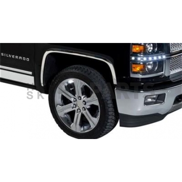 Putco Fender Trim - Full Wheel Well Stainless Steel Polished - 97295