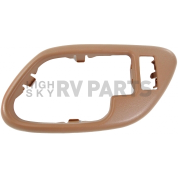 Help! By Dorman Interior Door Handle Bezel - Beige Plastic - 81915