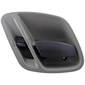 Help! By Dorman Interior Door Handle - Plastic Gray Housing With Black Lever Single - 81652