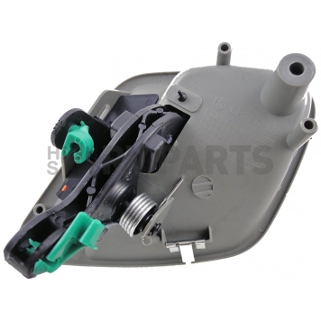 Help! By Dorman Interior Door Handle - Plastic Gray Housing With Black Lever Single - 81652-1