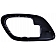 Help! By Dorman Interior Door Handle Bezel - Blue Plastic - 81916