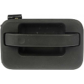 Help! By Dorman Exterior Door Handle - Plastic Black Single - 91001