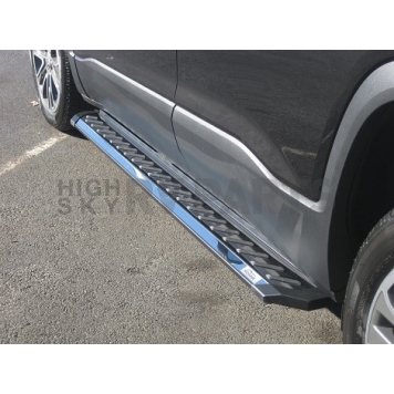 Romik USA Running Board Polished Steel Stationary - 30052418-1