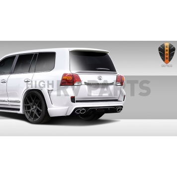 Extreme Dimensions Bumper 1-Piece Design Black Fiberglass - 112523-2