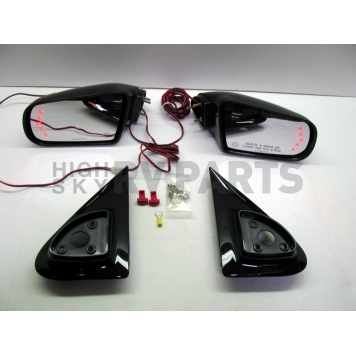 Street Scene Exterior Mirror Manual Oval Set Of 2 - 95015910