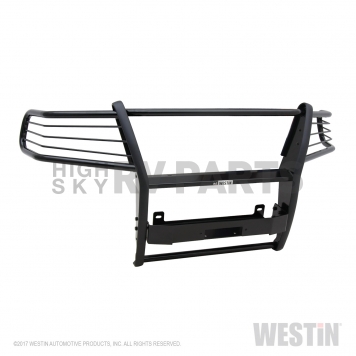 Westin Automotive Grille Guard 1-1/2 Inch Black Powder Coated Steel - 4092015-1