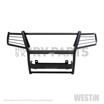 Westin Automotive Grille Guard 1-1/2 Inch Black Powder Coated Steel - 4092015-2