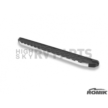 Romik USA Running Board Polished Aluminum Stationary - 50054418