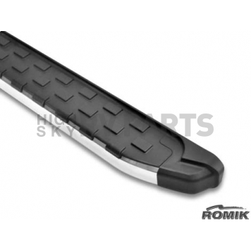 Romik USA Running Board Polished Aluminum Stationary - 50054418-1