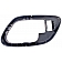 Help! By Dorman Interior Door Handle Bezel - Blue Plastic - 81921