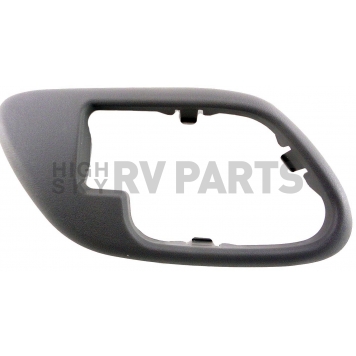 Help! By Dorman Interior Door Handle Bezel - Gray Plastic - 81922