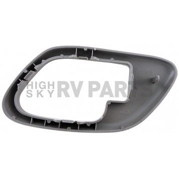 Help! By Dorman Interior Door Handle Bezel - Gray Plastic - 81922-1