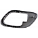 Help! By Dorman Interior Door Handle Bezel - Gray Plastic - 81922