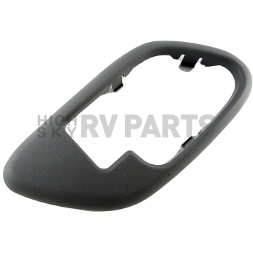 Help! By Dorman Interior Door Handle Bezel - Gray Plastic - 81922-2