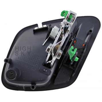 Help! By Dorman Interior Door Handle - Plastic Black Housing With Silver Lever Single - 81658-1