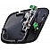 Help! By Dorman Interior Door Handle - Plastic Black Housing With Silver Lever Single - 81658