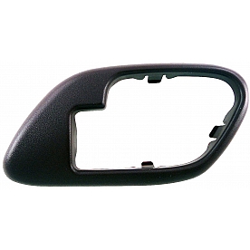 Help! By Dorman Interior Door Handle Bezel - Red Plastic - 81924